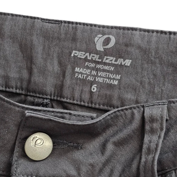 Pearl Izumi Womens Rove Pants Grey Size 6 Cycling Water Resistant Hiking Outdoor - Picture 5 of 12